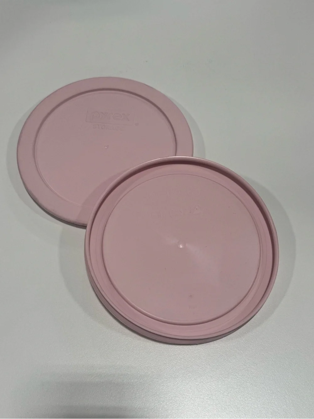 Pyrex 7201-PC 4 Cup LIGHT Pink Food Storage Replacement Lid (2-Pack) - 2-Pack